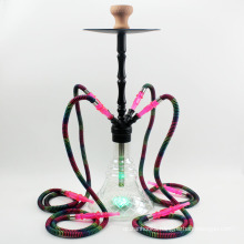 Multi hose aluminum hookah shisha 4 hose chicha nargile hookahs